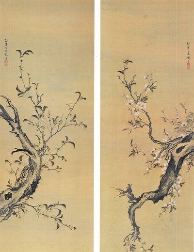 Shiba Kōkan Branches of Trees by Shiba Kokan